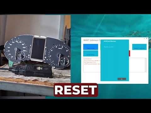 WORLD FIRST | Mercedes Vito W447 - IC447 Dashboard RENEW (VIRGIN) by OBD | SD13.1 | Real Bench Demo