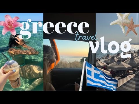 GREECE travel vlog ★ (5 destinations, islands, crashing weddings family, food, sunsets & much more)