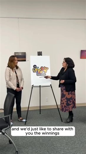 Congratulations to Mae Espejo for winning the 2026 Official ArtHop Logo Contest 🎉 On November 6th, during ArtHop, we had an unveiling of her logo! We are excited for this new year of ArtHop 👏 | Fresno Arts Council