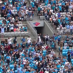 Christian McCaffrey went with the stiff arm. ⬆ Then he went UP AND OVER. ⬆ | NFL