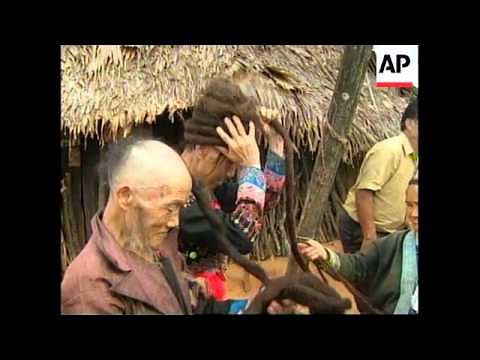 THAILAND: MAN CLAIMS NEW RECORD FOR LONGEST HAIR IN THE WORLD