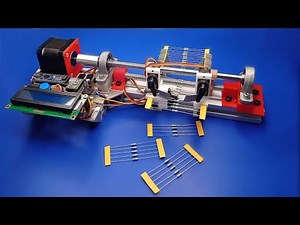 How to Build a Resistor Reel Cutting Machine using Arduino