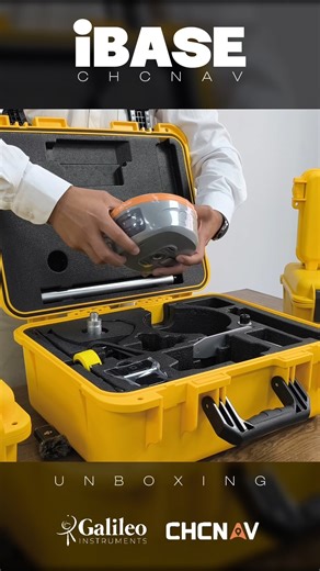 2.6K views · 20 reactions |  ¡Unboxing con precisión milimétrica! Hoy abrimos la iBASE de CHCNAV - Potente, ligera y lista para conectar en segundos. ¿Sabías que una base puede marcar la diferencia entre un buen levantamiento y un levantamiento perfecto? diseñada para quienes entienden que la precisión no se negocia. CHC Navigation #CHCNAV #1BASE #GNSS #Topografía #GalileoInstruments #PrecisionOnTheGo | Galileo Instruments | Facebook