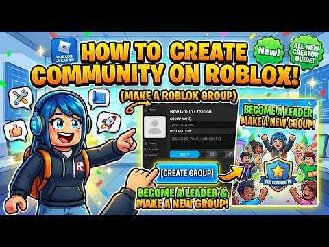 How to Create a Community on Roblox (Make a Roblox Group)