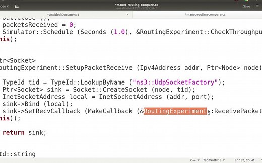 MANET Routing Protocols NS3 Tutorial Free Source Codes