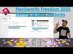 Navisworks Freedom 2025 Full Tutorial + NEW Features Explained! | BIM-VDC Workflow Mastery