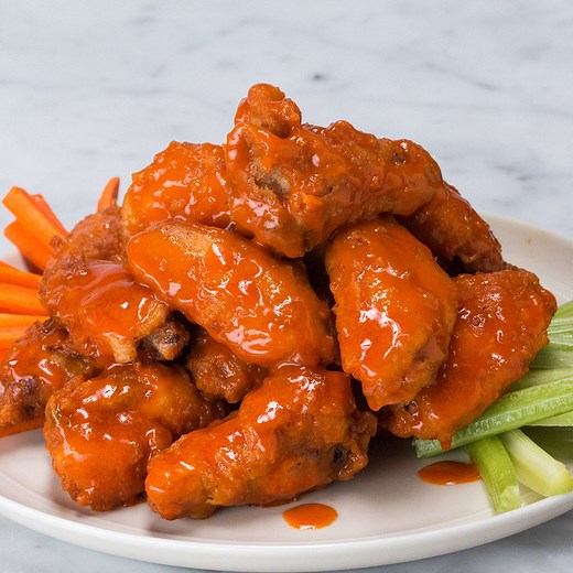The Best Crispy Buffalo Wings Recipe by Tasty