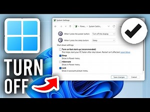 How To Disable Fast Startup On Windows 11 - Step By Step