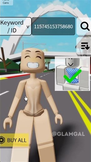 HOW to USE WAIST ID CODE in Brookhaven 🏡🔥 (NO ERROR) #shorts #brookhaven