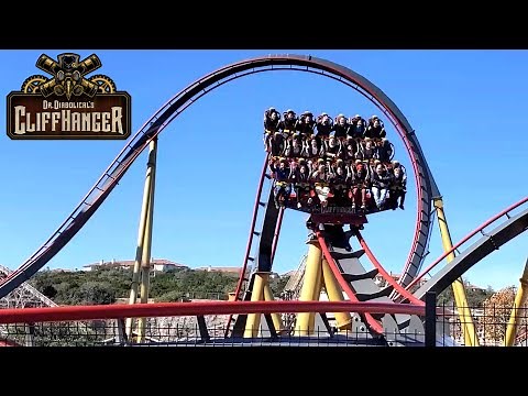 Ride Review: Dr Diabolical Cliffhanger at Six Flags Fiesta Texas with Ranger
