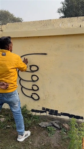 Draw thumb 👍 using OOOO #art #shorts