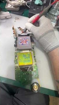 Nintendo Gameboy | Repair blown out capacitors #fixit #fix #retrogaming #repair #nintendo