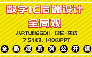 00.【爱芯人】【免费公开课】数字IC后端设计技术全局观/ASIC/SOC/physical design/VLSI