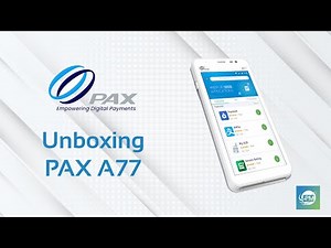 Terminal bancaire portable Pax Technology A77