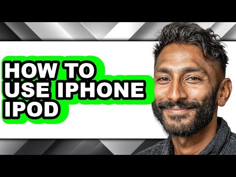 How to Use Iphone Ipod (only Way)