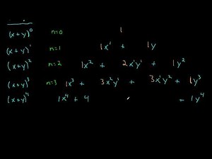 Binomial Theorem: A set up for proving the power rule.