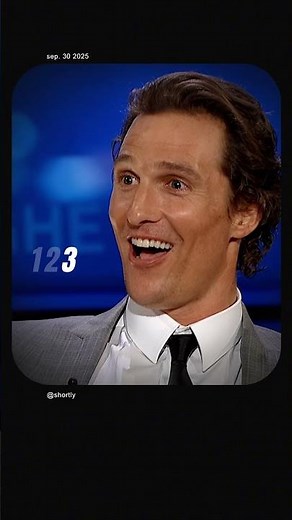 🎬 Matthew McConaughey on How “Alright, Alright, Alright” Was Born | Iconic Movie Moment #shorts #4k