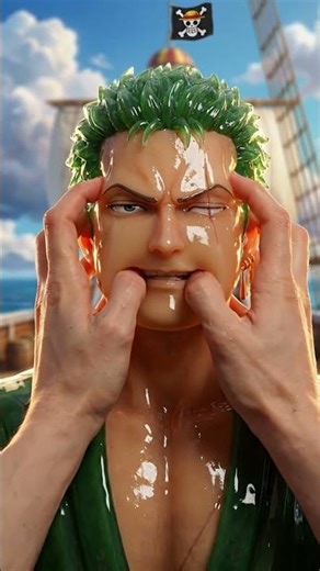 Satisfying One Piece Slime: Straw Hat Edition PART 1 👒⚔️🍖🍊 The Ending is LEGENDARY! #onepiece