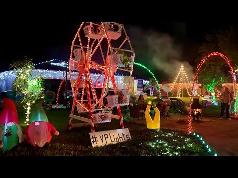 The Holiday Lights in Victoria Park | North Naples, FL 12/18/22