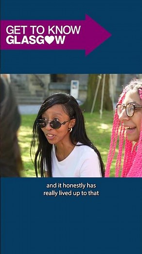 Why I chose #UniversityofGlasgow / Nyah's story 🌍🎓