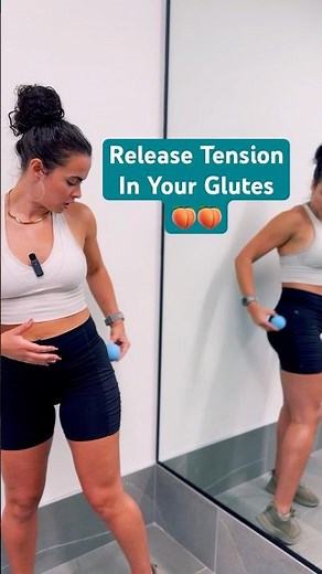 Glute Deep Tissue Massage #myofascialrelease #glutes #stressrelief