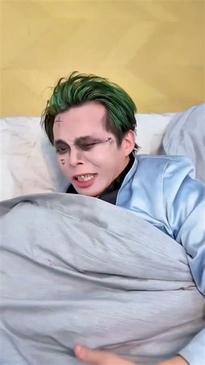 Night Sleep Hair Problem Funny Couple Bed Comedy#shorts #cartoon #tiktok #bhootwala #luckygameplay