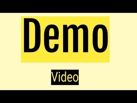 Demo Video