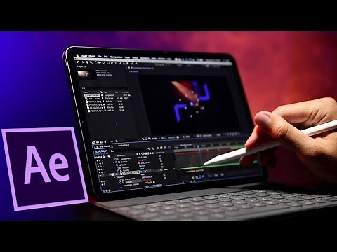 How to edit in After Effects on an iPad Pro