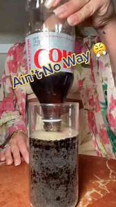 How to pour a coke