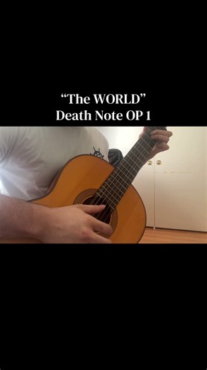 The WORLD - Death Note OP Guitar Cover