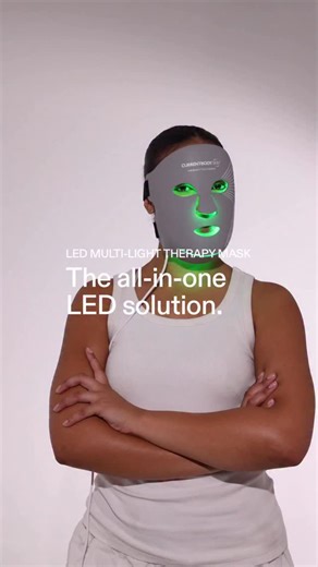 The all-in-one LED solution. 5 modes. 10-minute targeted sessions. The LED Multi-Light Mask adapts to your skin’s changing needs, for personalised, results-driven LED therapy. | CurrentBody