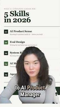 [PM News] The 5 AI PM skills companies are actually screening for (2026)