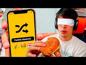 Pido Comida ALEATORIA a DOMICILIO y me TRAEN ESTO...