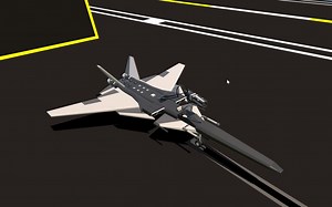 自制舰载攻击机“箭矢”-simpleplanes