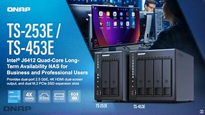 SMBエントリークラスなのに豪華！QNAP「TS-253E/TS-453E」はElkhartLakeにデュアル2.5GbEなNAS