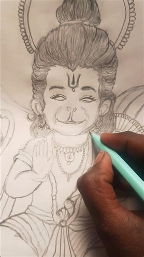 #my #turn off 10 #Hanuman #drawing