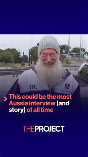 This could be the most Aussie interview (and story) of all time... | The Project