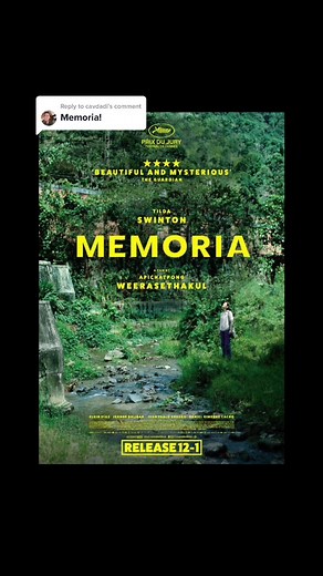 Memoria Movie Review by Cavdadi | Fecking Amazing 🍃