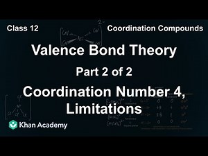 Valence Bond Theory Part 2 of 2 | Coordination Compounds | Class 12 | Chemistry | Khan Academy
