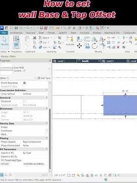 Set Wall Base & Top Offset in Revit | Precise Wall Control 🚀 #shorts #ytshorts #Revit