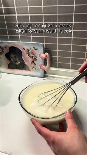Grip olan eşime şifa niyetine yaptım! 🍲 Terbiyeli tavuk suyu çorbası