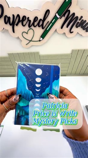 Patricia’s playing The Price is Write! 🛎️✨ Her mystery picks came in dreamy shades of 💜💚💙 — the perfect combo for a true stationery lover 💌 She even added a few extra mystery picks to make it a full-on stationery dream haul 🖋️📓🌿 #Stationery #ASMR #Mystery #GiftIdeas #Shopping #stationeryaddict #packingorders #journaling #journal | Papered Mind Co.