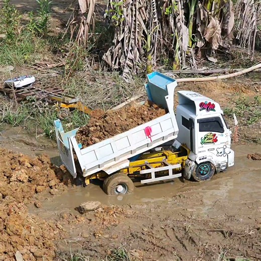 Awesome mudding rc construction RC Truck RC Excavator RC Bulldozer | SMEY RC Official