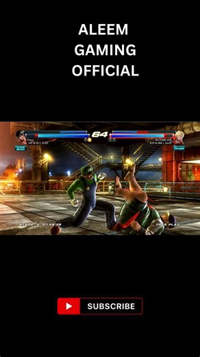 🔥 Marshall Law & Forest Law vs Ganryu & Bob | Ultra Hard Fight 🔥 | Tekken Tag Tournament 2 #Shorts