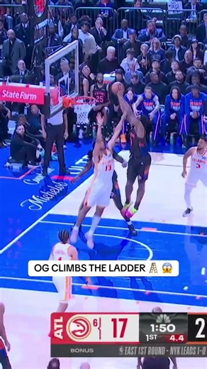 #nba OG CLIMBS THE LADDER