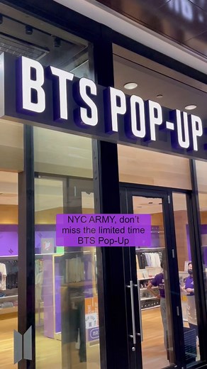 Experience the BTS Pop-Up: Space of BTS in NYC