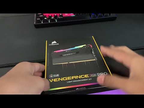 Unboxing Corsair Vengeance Rgb Pro(Light Enhancement Kit)