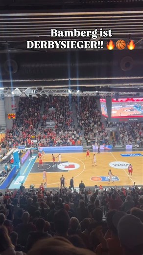 Jawooooll!! 🔥🔥🔥 mit 92 zu 86 gewinnen die Bamberg Baskets gegen die Würzburg Baskets in der Brose Arena 😍😍😍 | Radio Bamberg