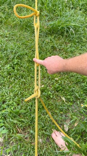 Genius Knot how to tie a knot how to tie a truckers hitch #shorts