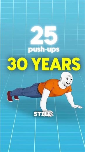 Your Age vs Push-Up Strength 💀💪 #shorts
